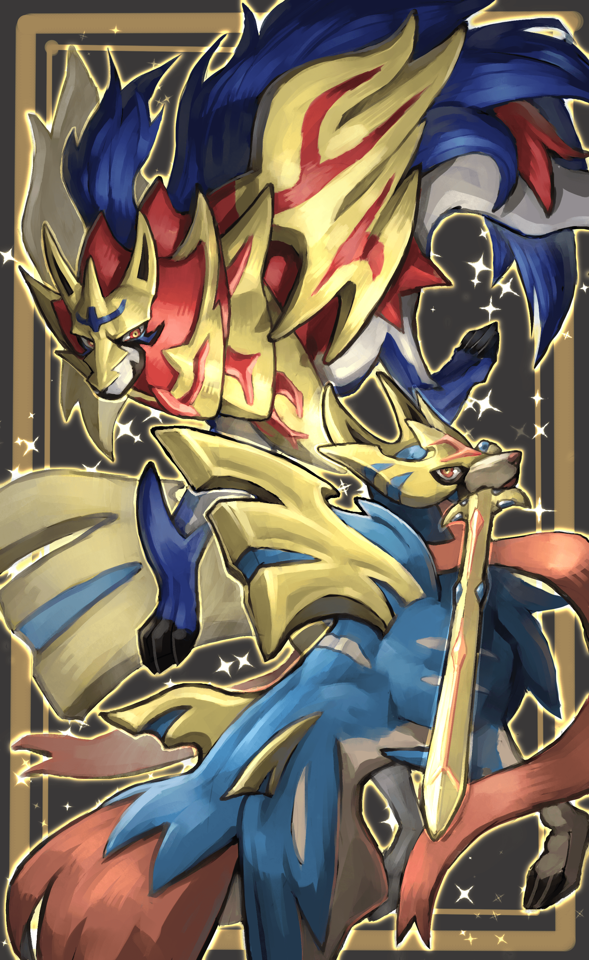 Free sword/shield mobile wallpaper. Enjoy 🙂 : r/PokemonSwordAndShield