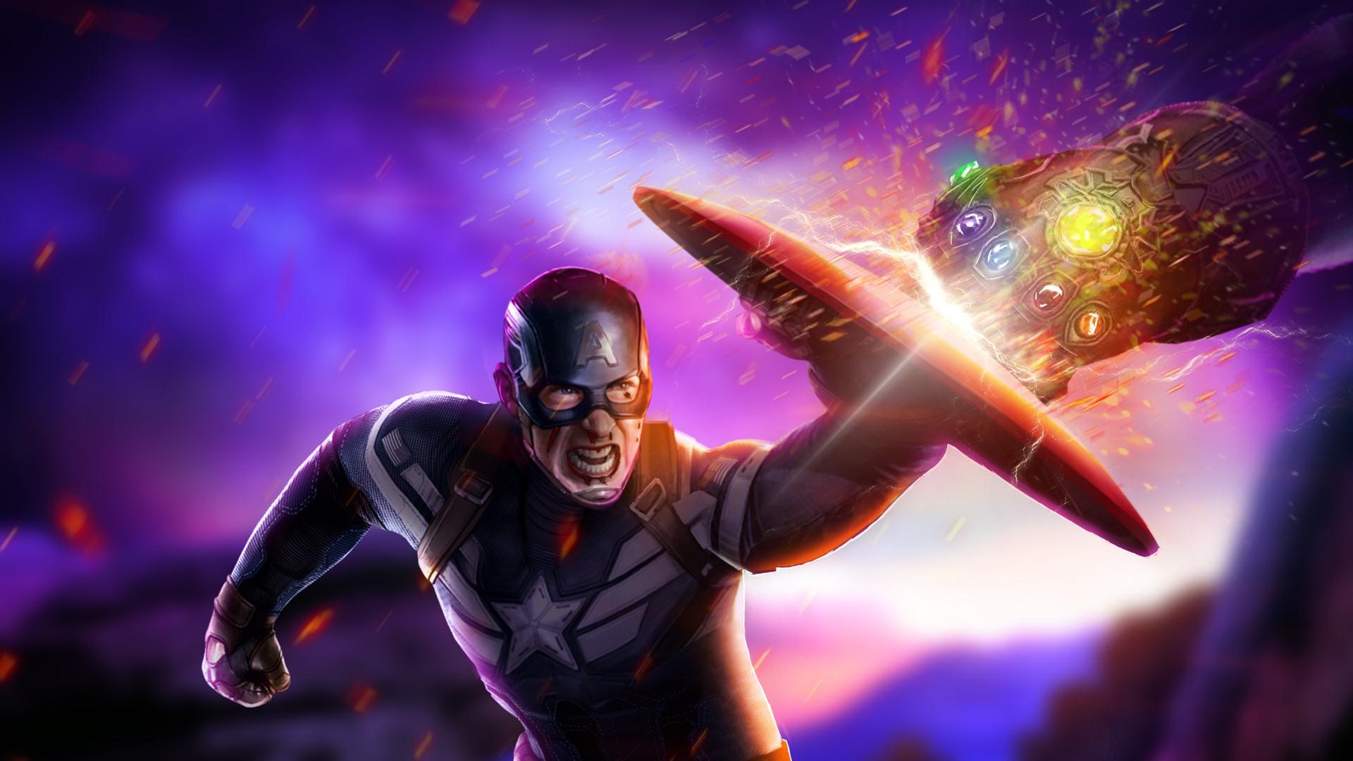 Captain America Avengers Endgame Wallpaper 40073