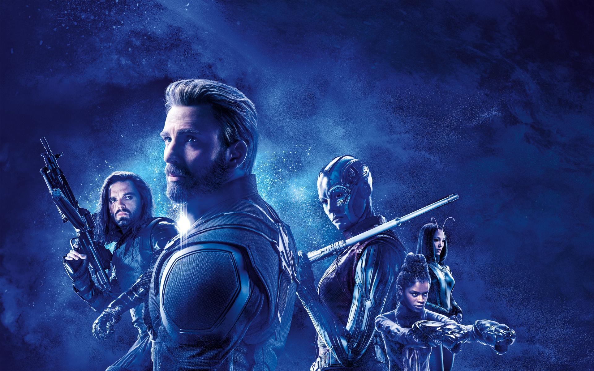 Avengers EndGame Winter Soldier Captain America HD Wallpaper