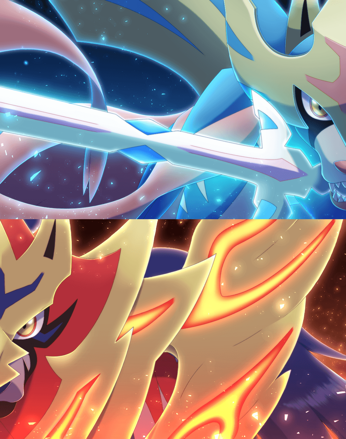 Zacian And Zamazenta Wallpapers - Wallpaper Cave