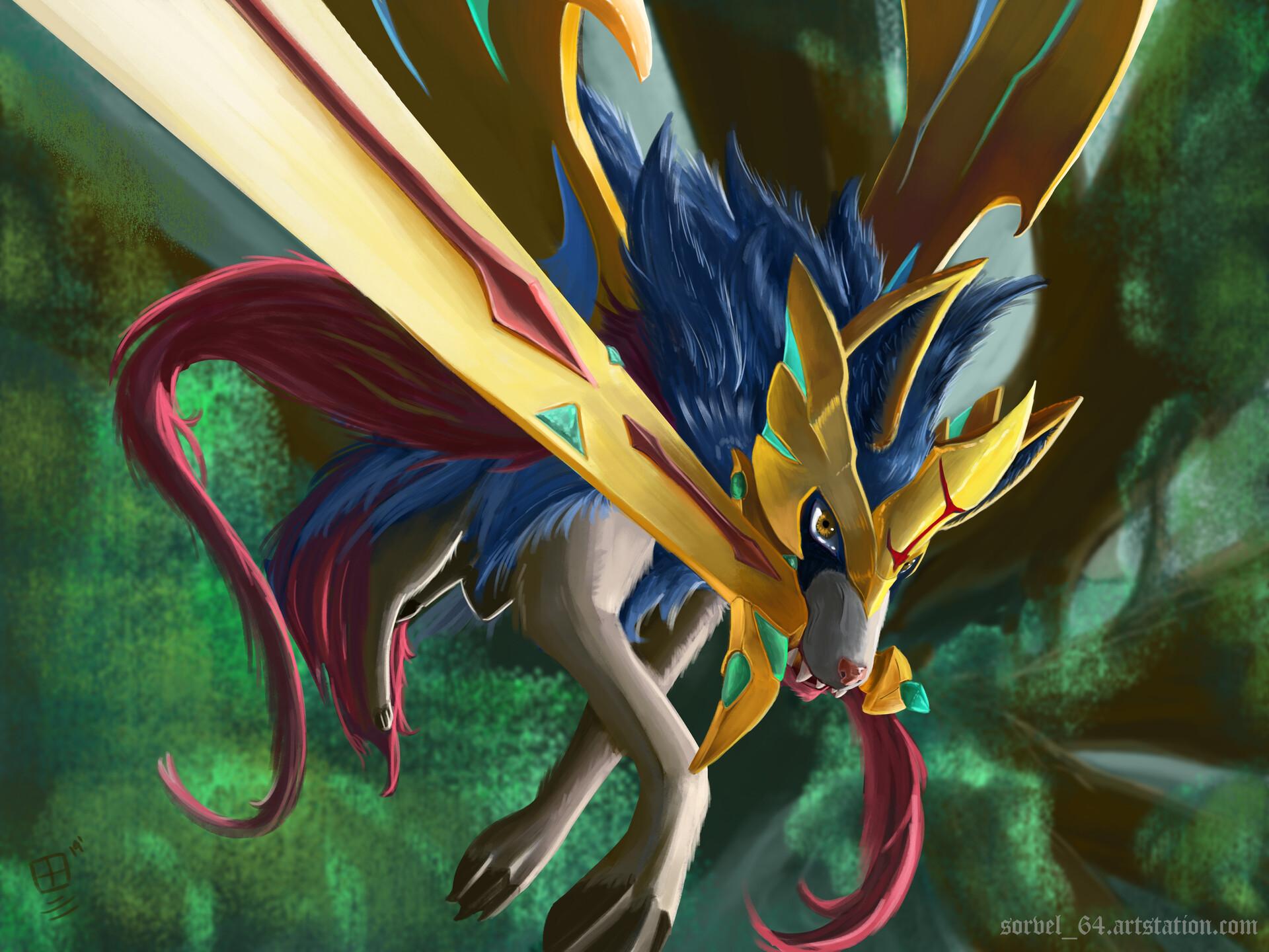 Zacian And Zamazenta Wallpapers - Wallpaper Cave