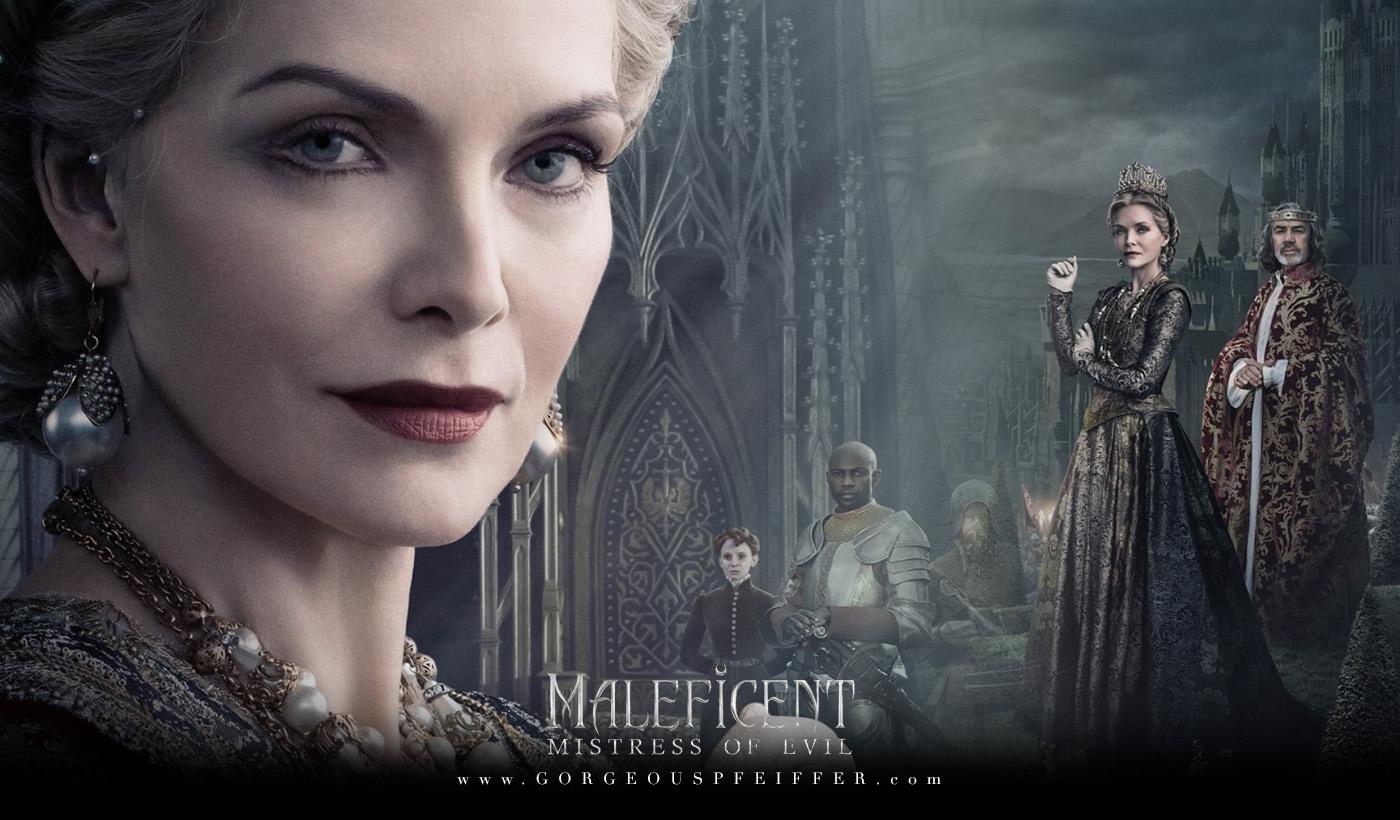 New Posters, Image of Michelle Pfeiffer in “Maleficent