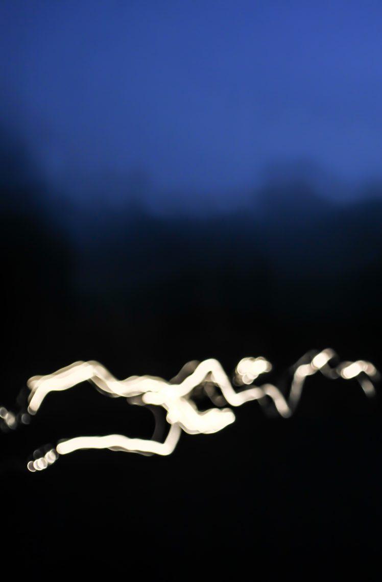 night, Car, Simple, Light trails Wallpaper HD / Desktop