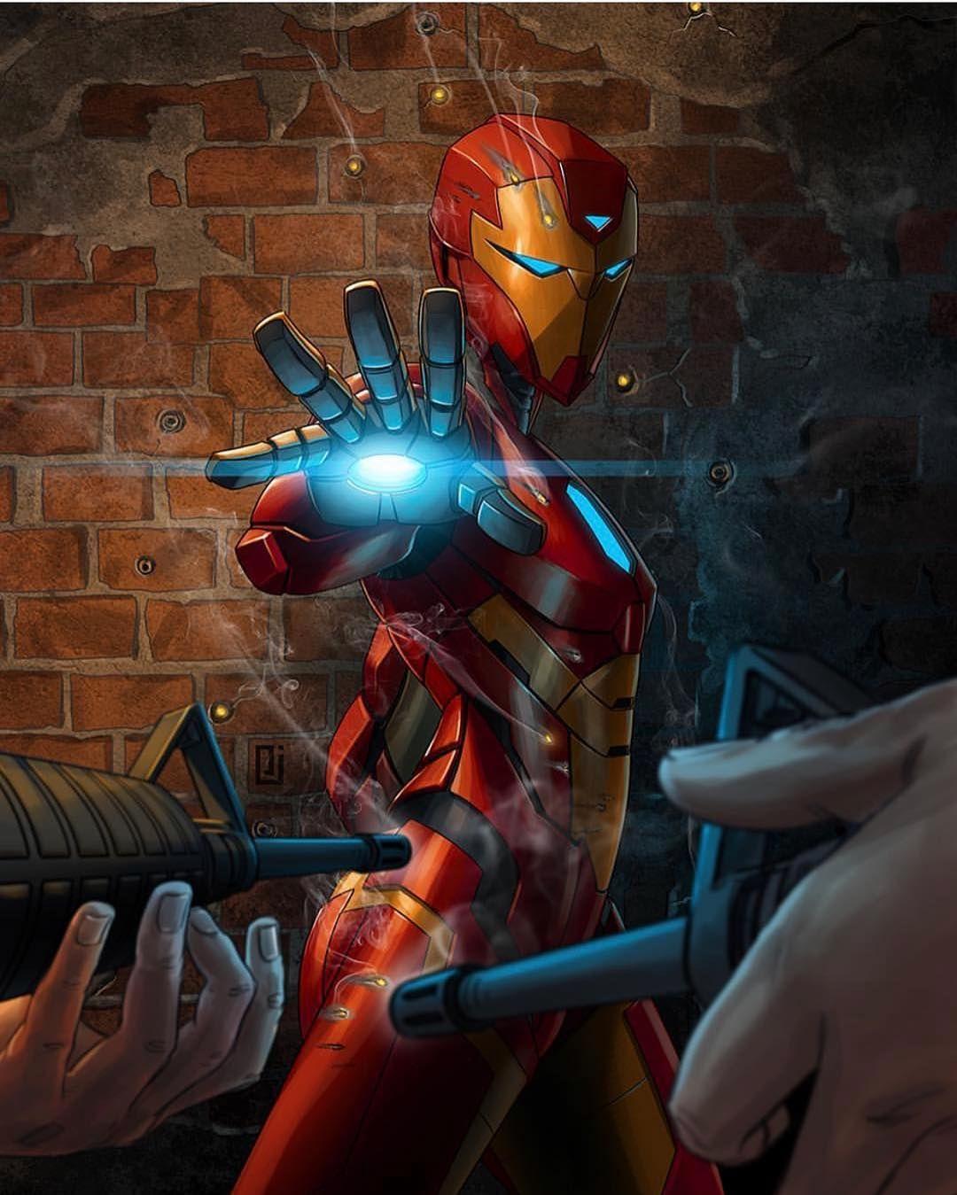 Iron Heart!! Art Tag a friend! #ironspider