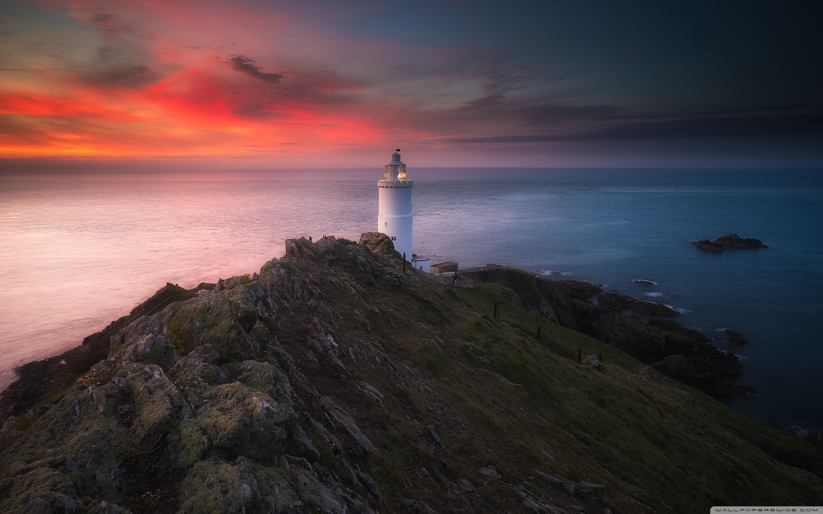 Start Point Lighthouse, England ❤ 4K HD Desktop Wallpaper