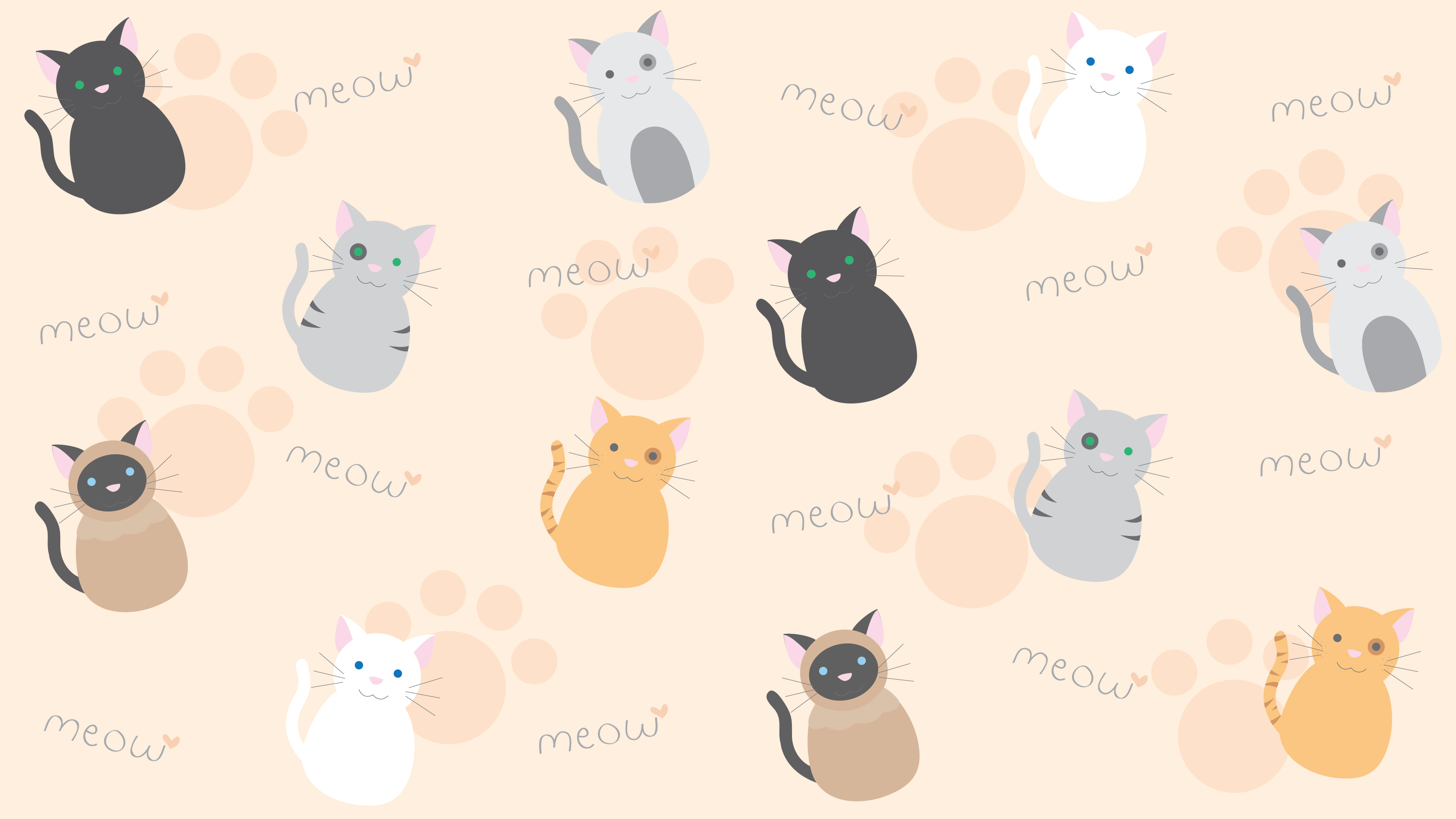 Cute Pastel Desktop Wallpaper