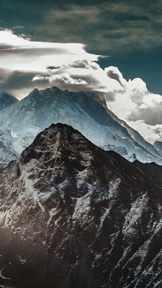 HDR Mountain Photography iPhone Wallpaper
