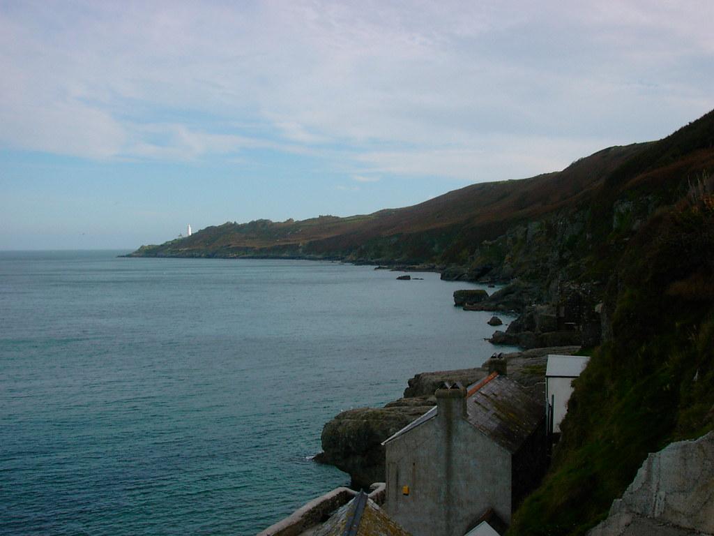 Hallsands & Start Point Lighthouse, Devon. Brownie Bear
