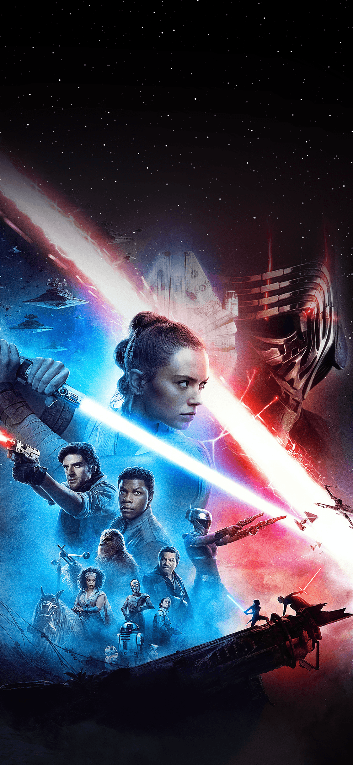 Wallpaper Version of The Rise of Skywalker Poster