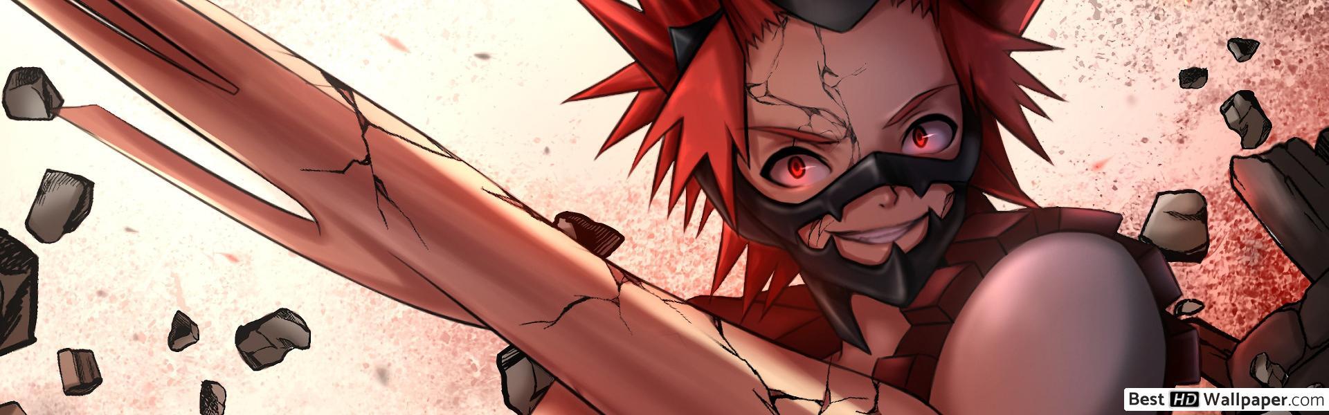 My Hero Academia Kirishima (Red Riot) HD wallpaper