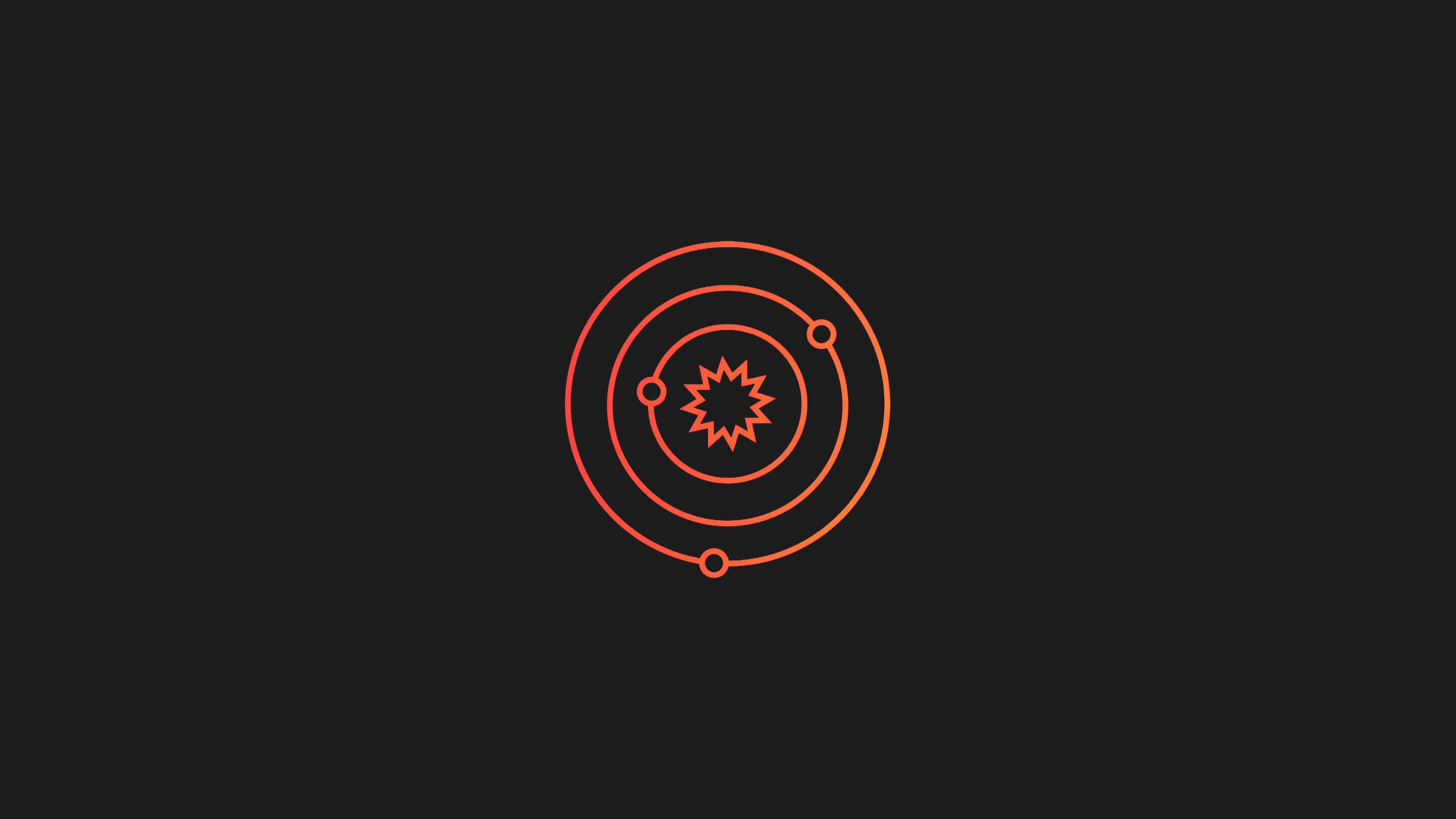 DavidParke: 4k desktop wallpaper. minimalist. hex color ffb41f