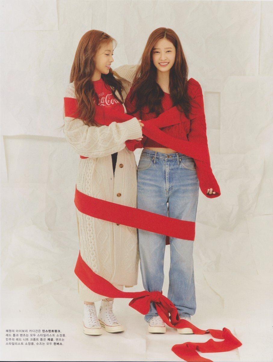 Kang Hyewon and Kim Minju