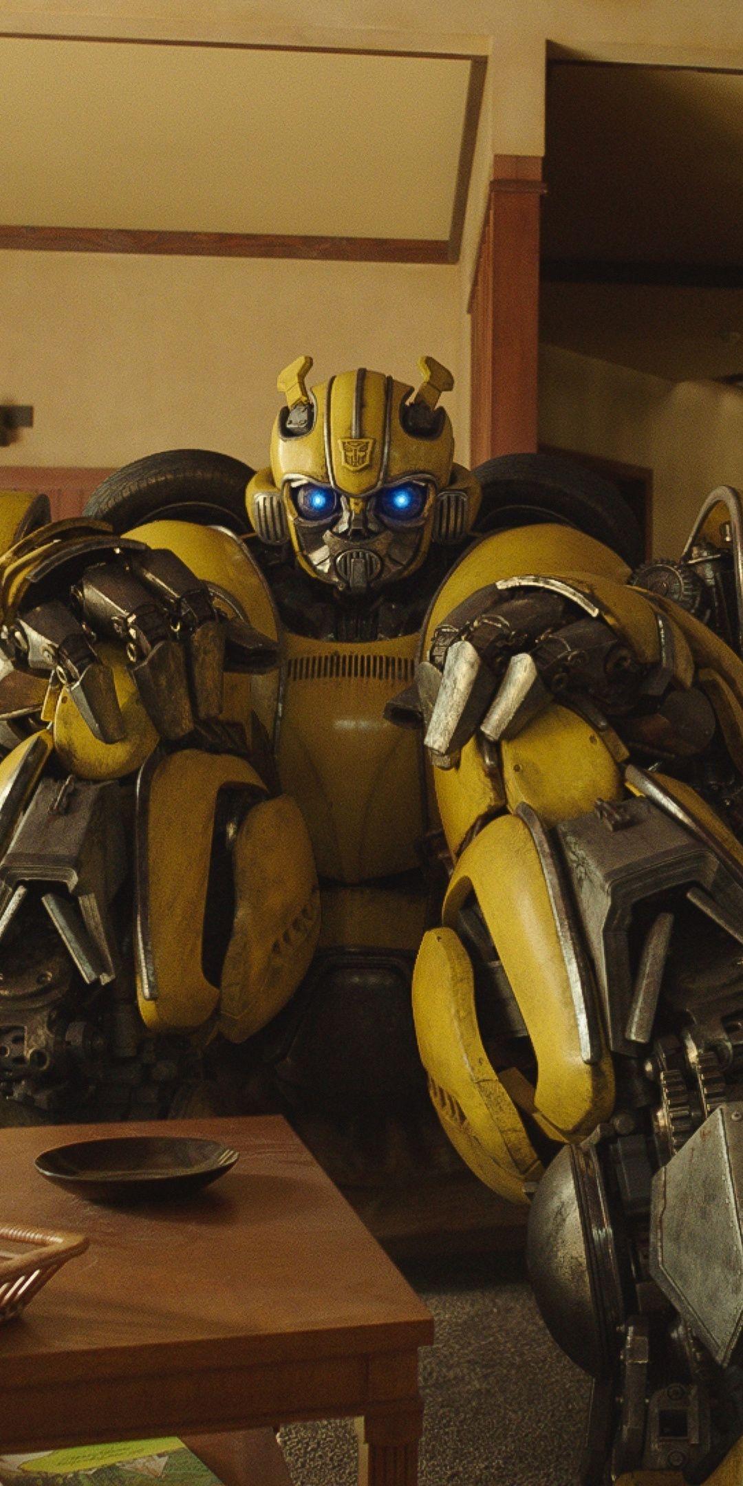 Bumblebee, Robot, Transformers, movie, 1080x2160 wallpaper