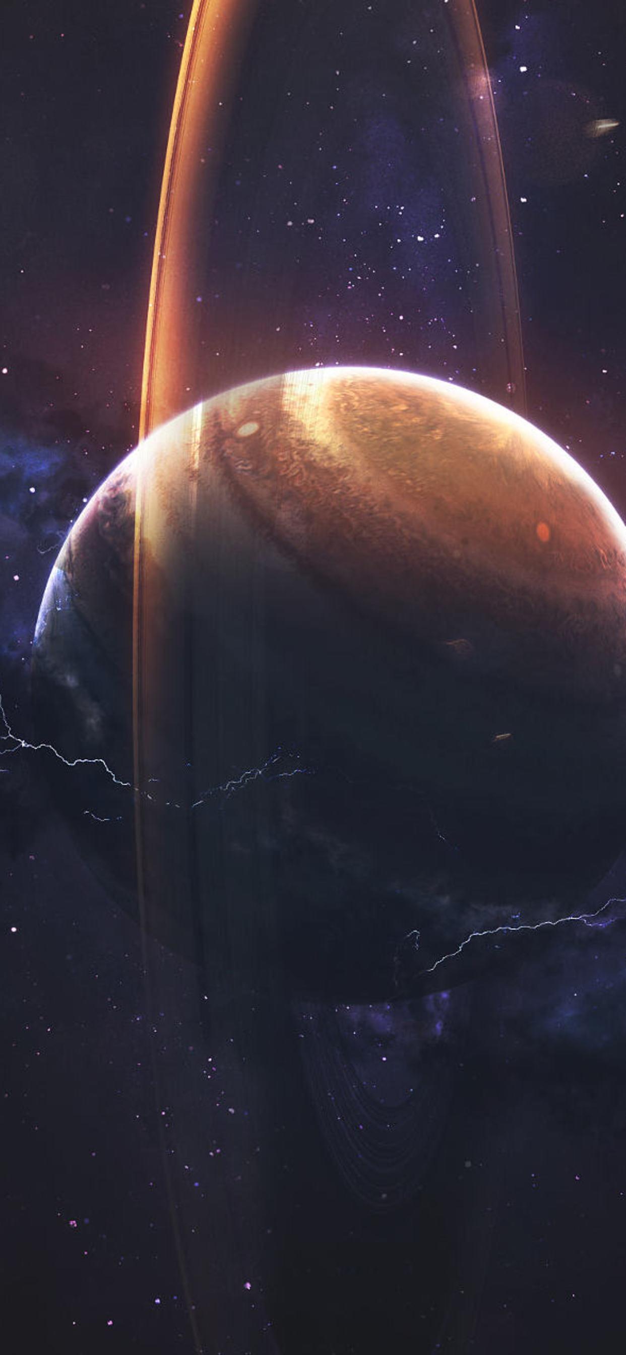 Scifi Planet Space iPhone XS MAX HD 4k Wallpaper