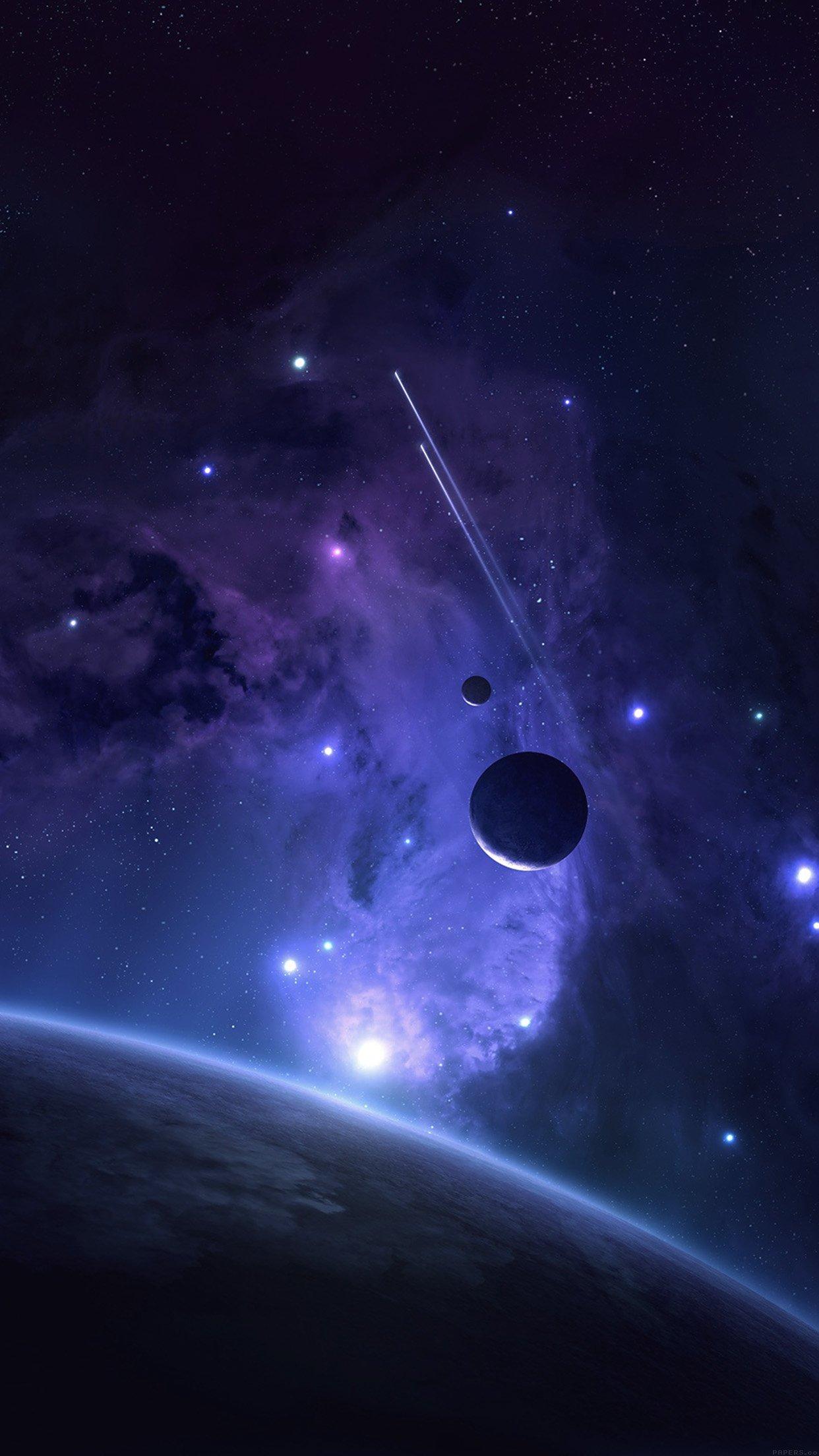 iPhone wallpaper. planets space