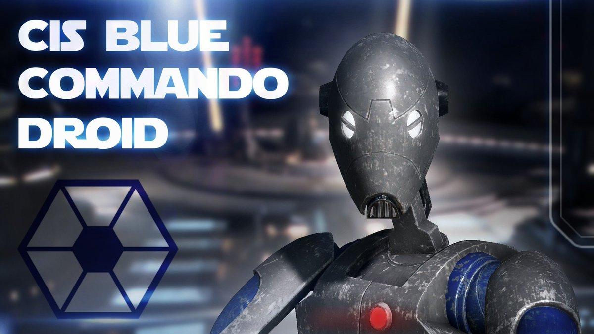 Nexus Mods Blue Commando Droid is a new
