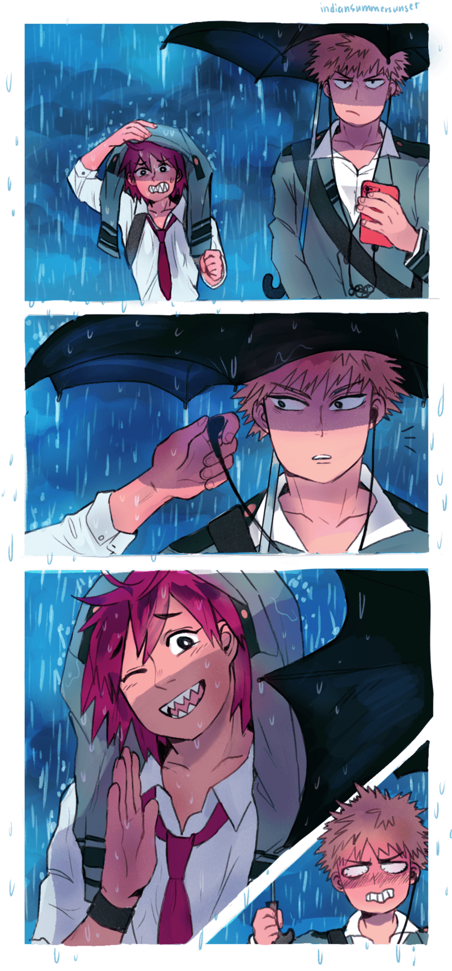 Kirishima and Bakugo Wallpaper