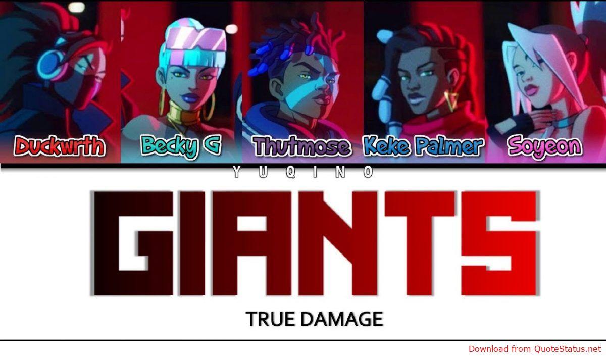 True Damage GIANTS song download video status mp4mp3.