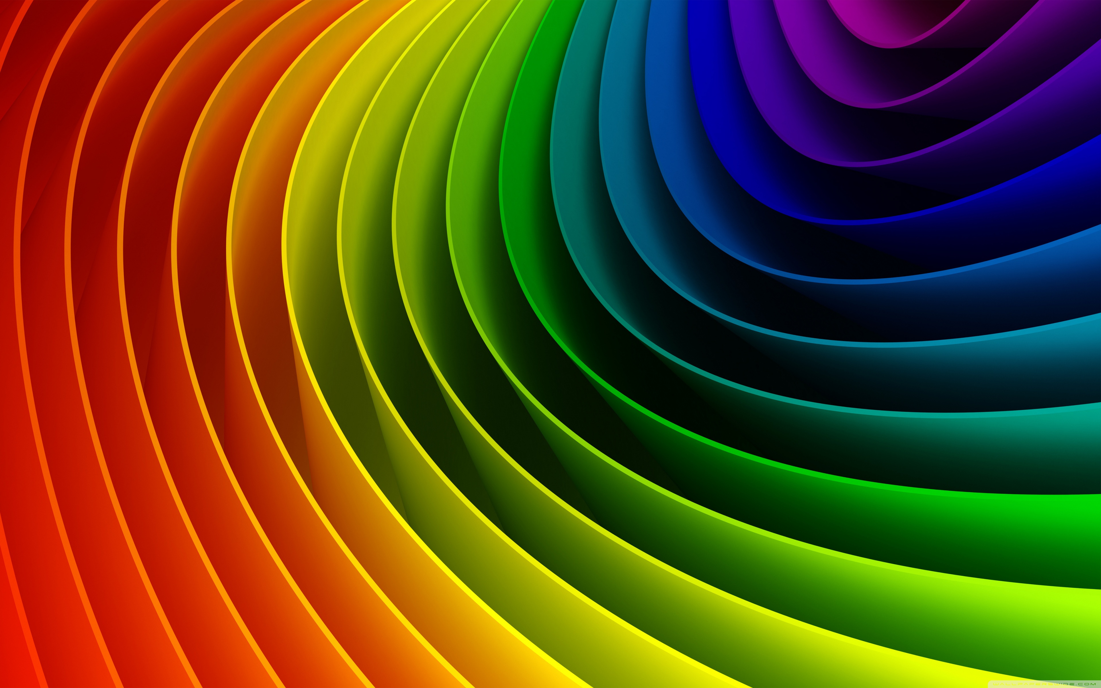 Rainbow Art 3D ❤ 4K HD Desktop Wallpaper for 4K Ultra HD TV