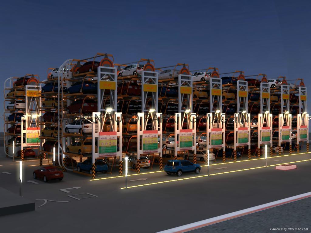 Chinese Customized Mechanical Car Parking System , High Quality