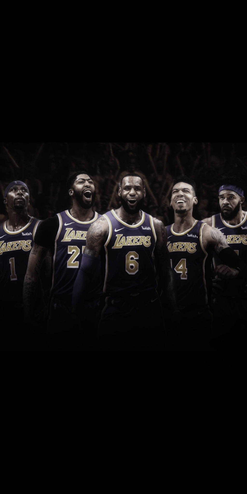 Download Lakers 2020 Roster Wallpaper