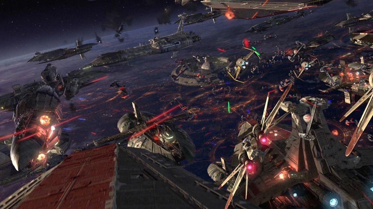 Star Wars Episode III Revenge Of The Sith Sci Fi Battle