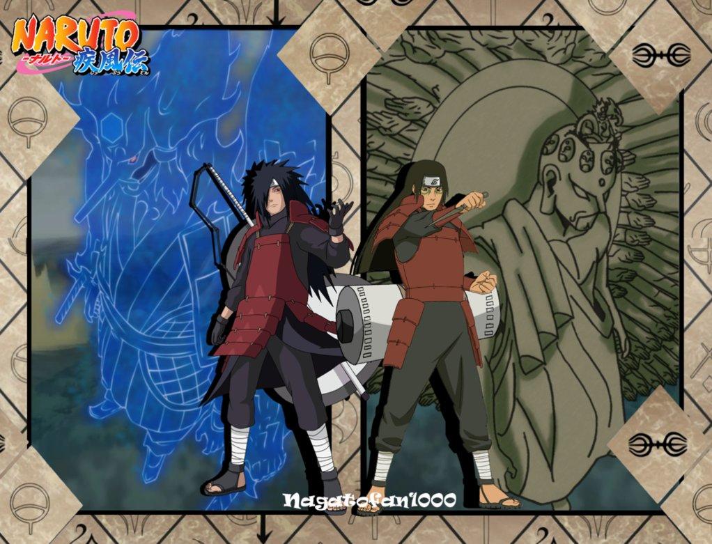 Madara Uchiha Photo: madara vs the first hokage