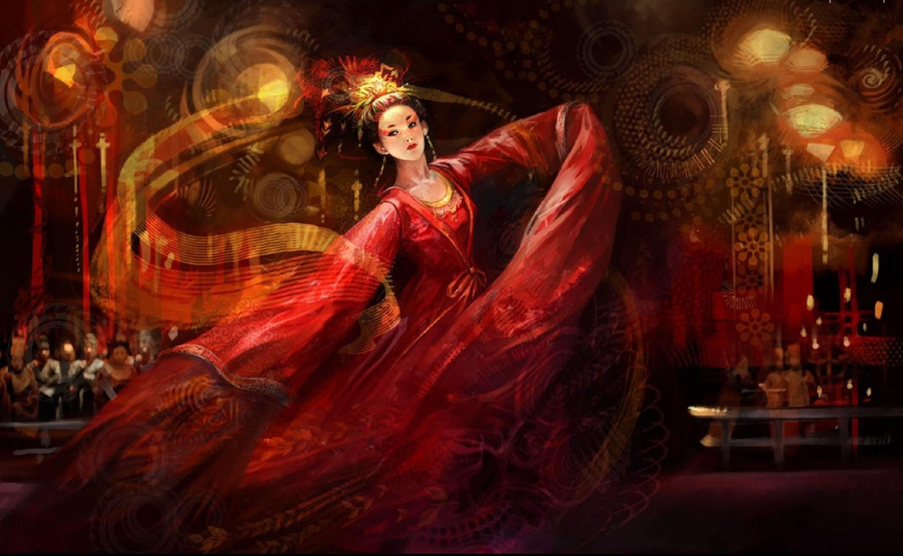 Oriental Dance Wallpaper and Background Imagex1143