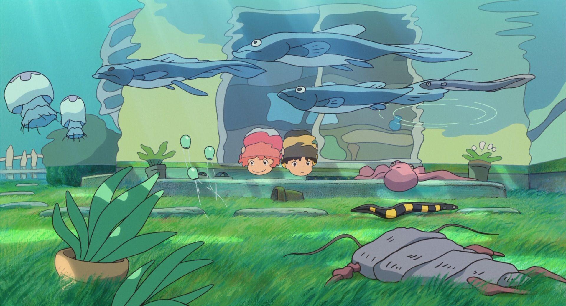 Ponyo Desktop Wallpaper Free. Studio Ghibli Movies, Ghibli Art, Studio Ghibli Art