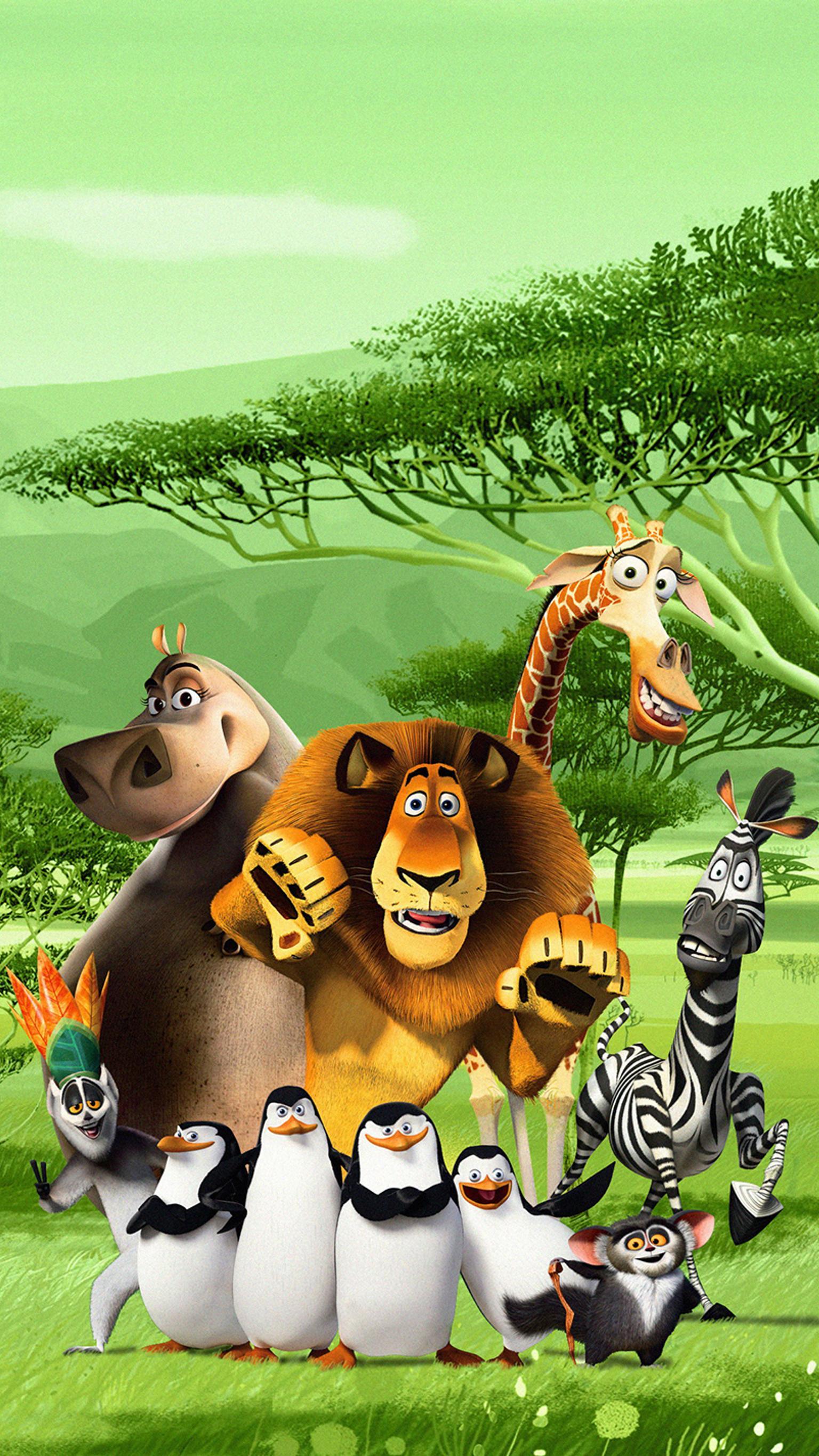 Madagascar: Escape 2 Africa (2008) Phone Wallpaper
