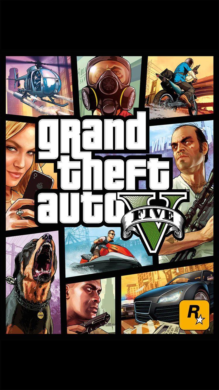Grand Theft Auto V 5 IPhone 6 6 Plus Wallpaper. Orang, Anak, Game