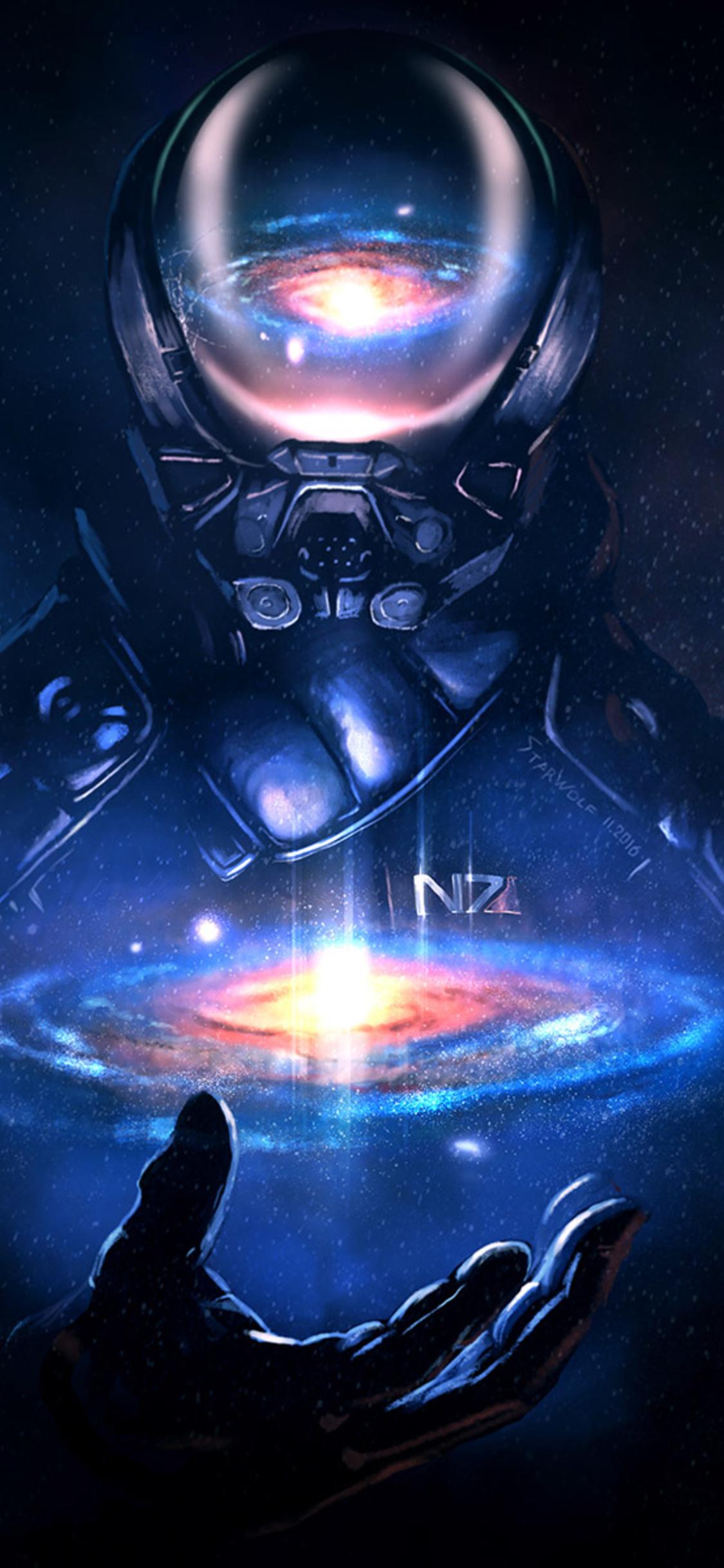 Mass Effect Andromeda Artwork iPhone XS, iPhone 10