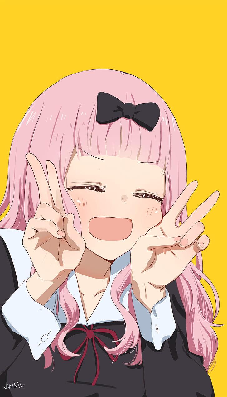 HD Wallpaper: Kaguya Sama: Love Is War, Anime Girls, Pink Hair