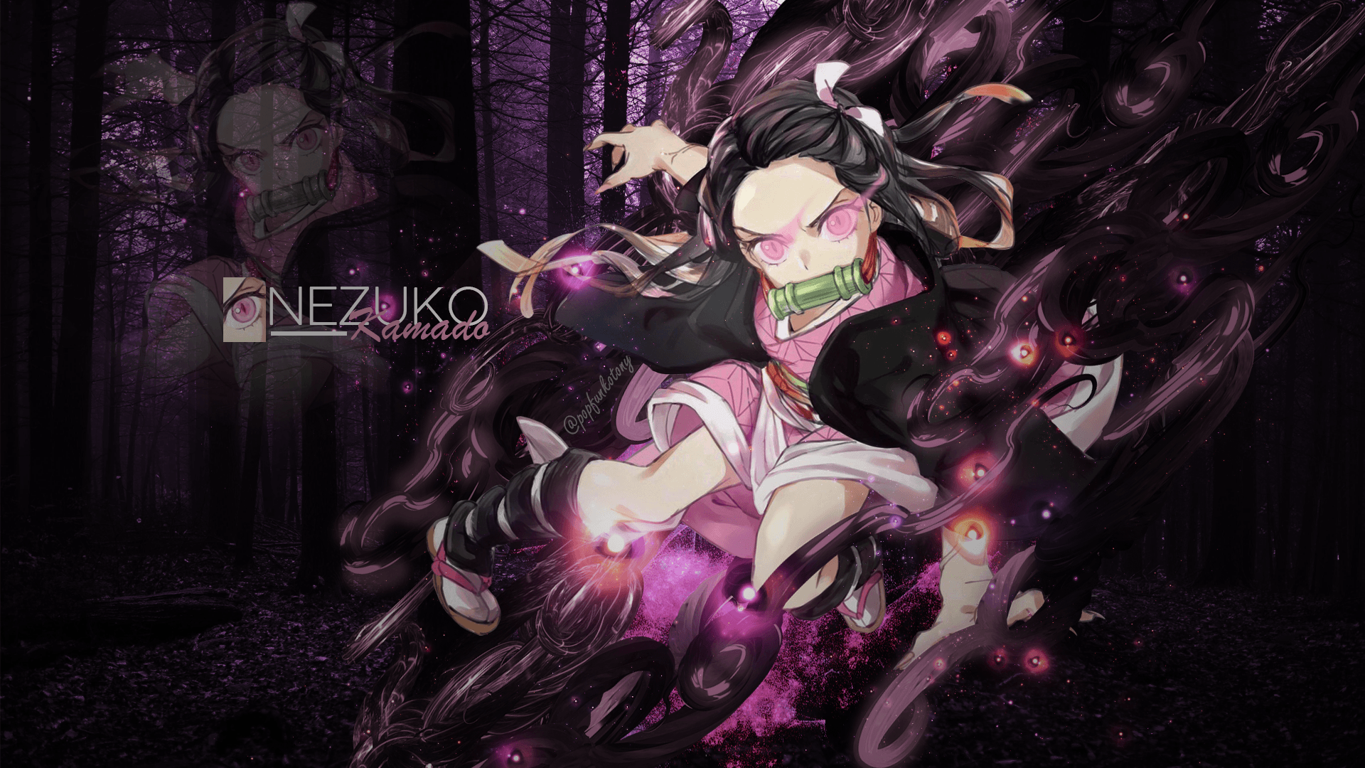 Nezuko Desktop Wallpapers Wallpaper Cave 