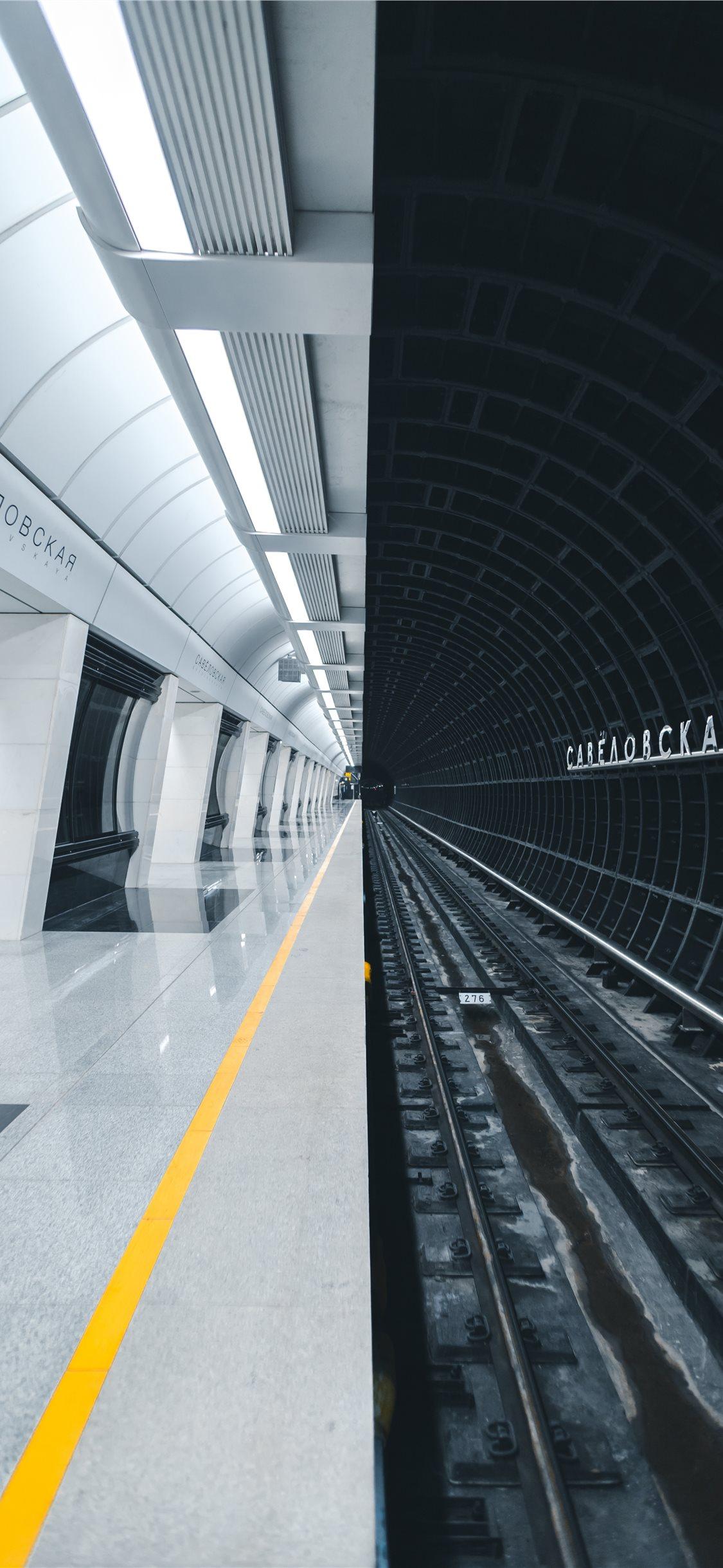 Metro station Savelovskaya iPhone X Wallpaper Free Download