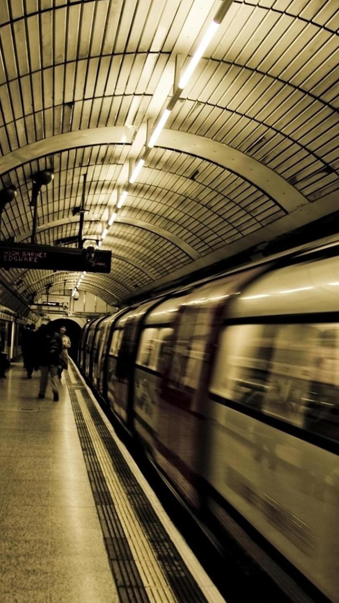 Tube Transport London Subway Metro iPhone 6 Plus HD