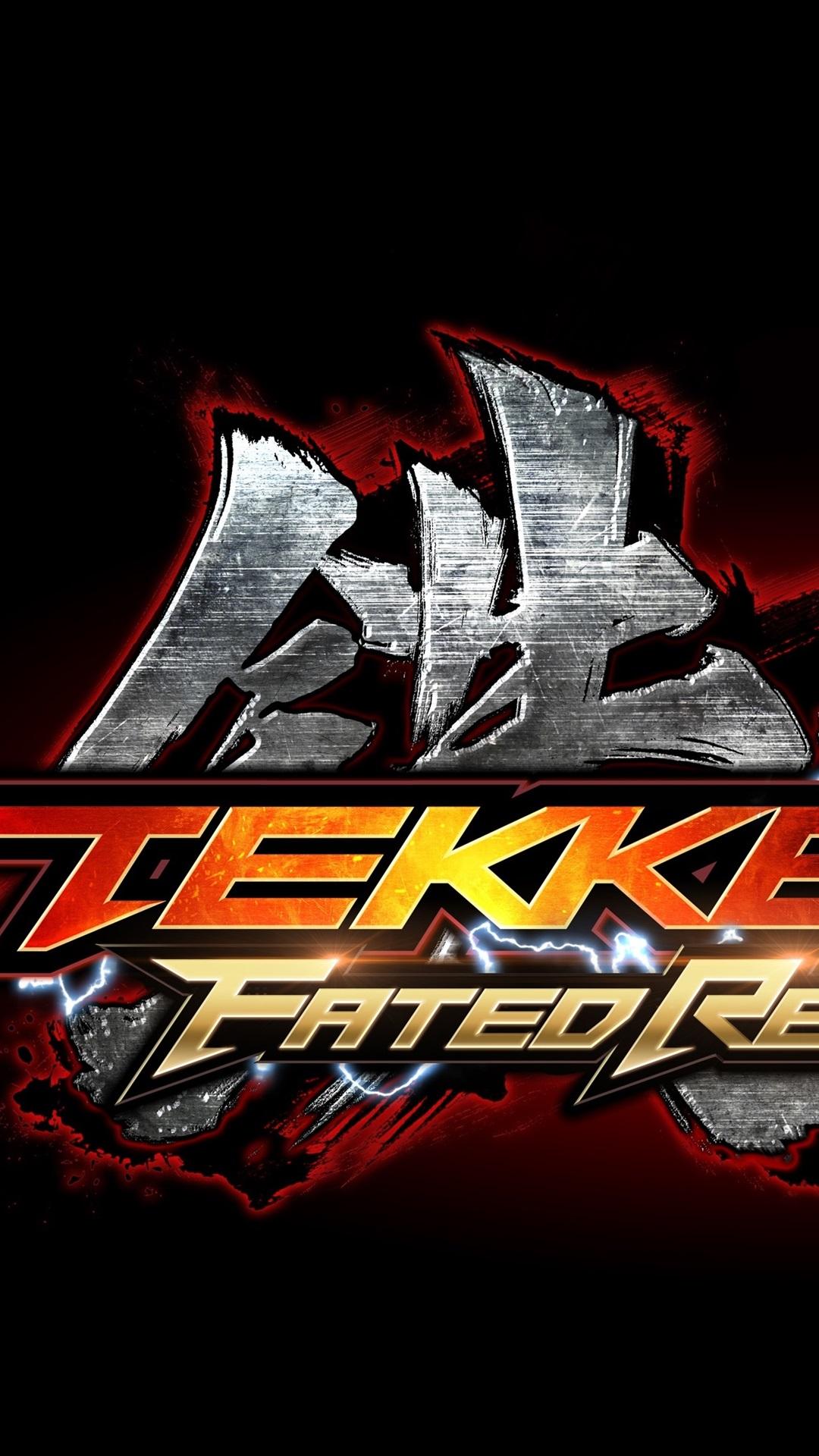 Tekken Game Logo 1080x1920 IPhone 8 7 6 6S Plus Wallpaper