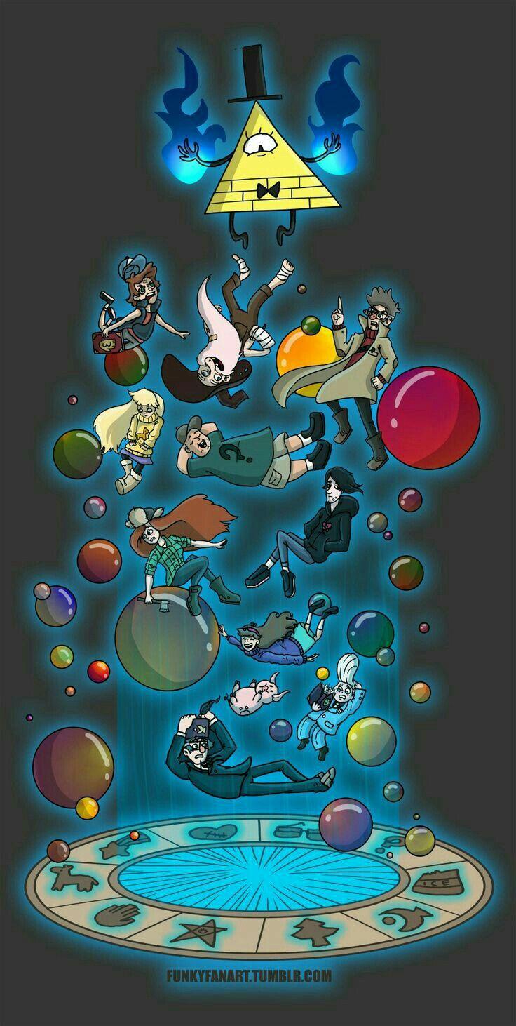 Gravity Falls. Gravity falls fan art, Fall wallpaper, Gravity falls poster