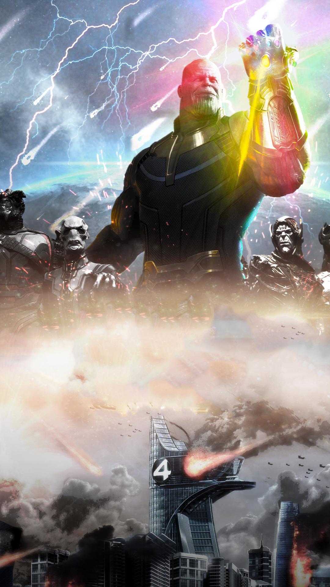 Thanos Wallpaper 1080p For iPhone Wallpaper War