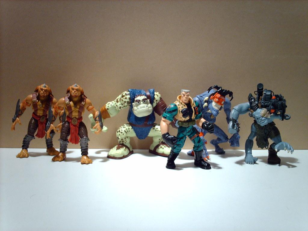 Small Soldiers Figures. Archer (x2), Slam Fist, Major Chip
