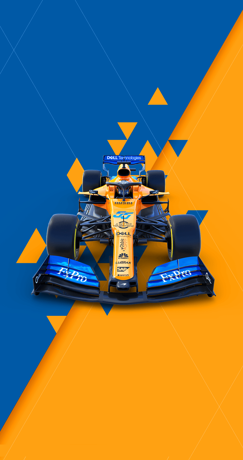 MCL34 iPhone 6 & 7 / Android Official Wallpaper