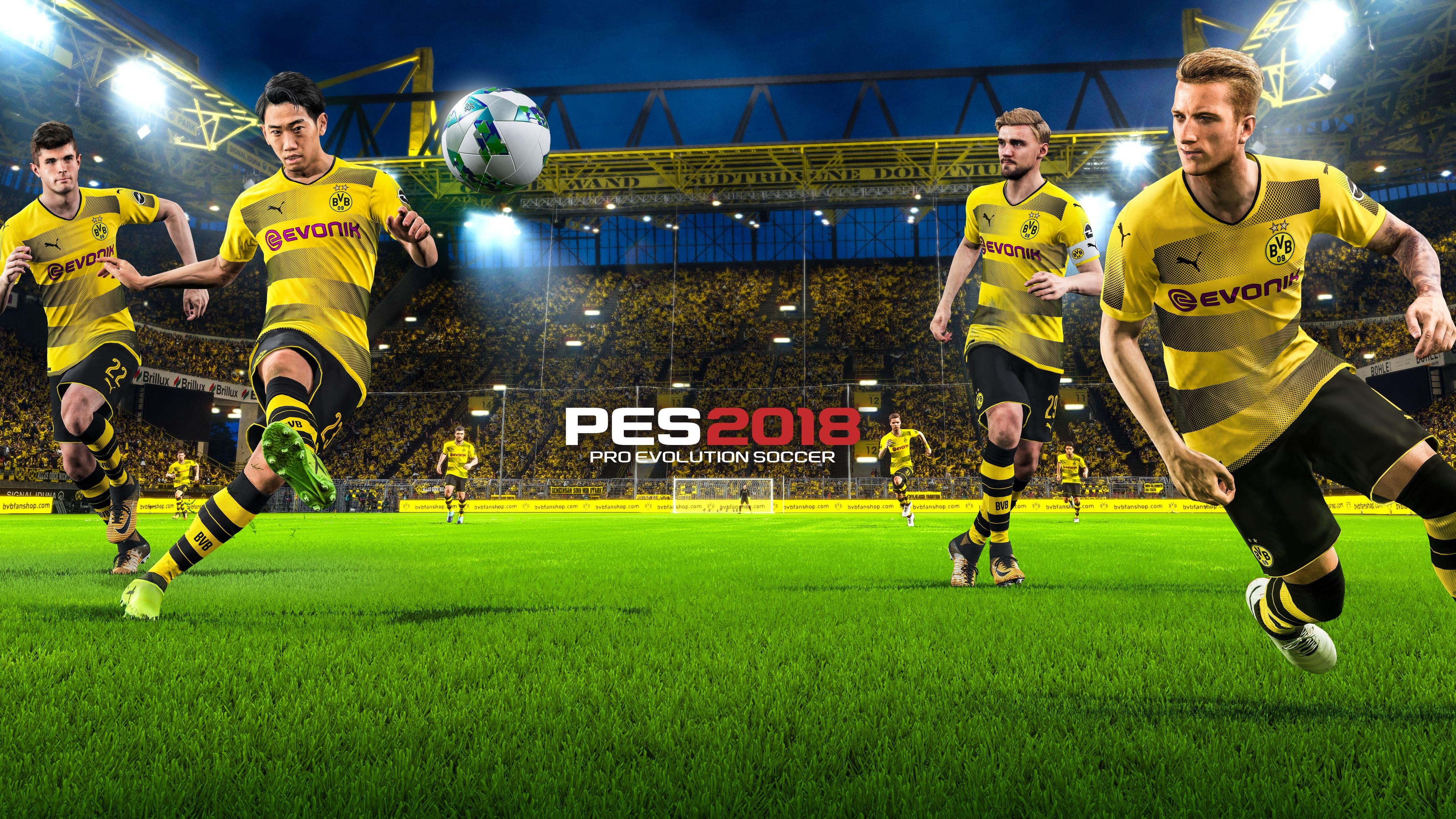 Pro Evolution Soccer 2018 4k, HD Games, 4k Wallpaper