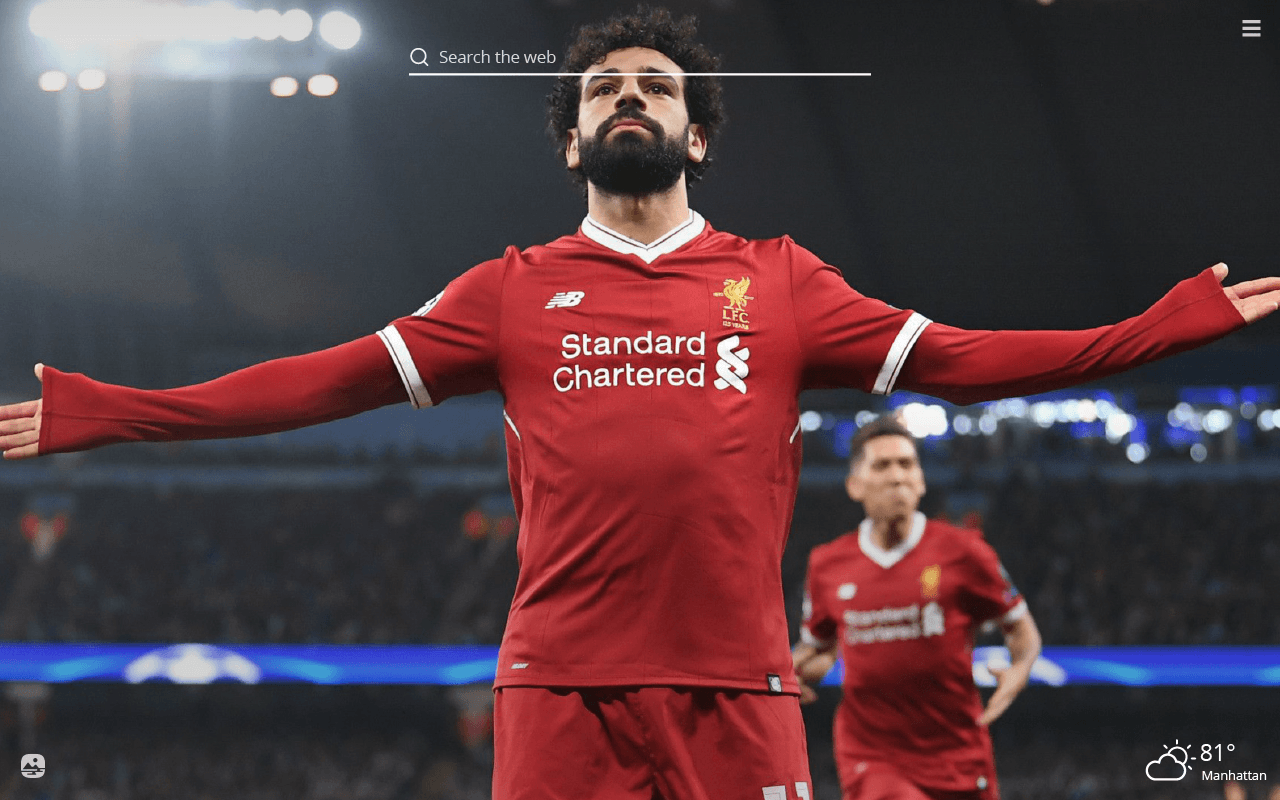 Liverpool FC HD Wallpaper New Tab Theme Fan Tab