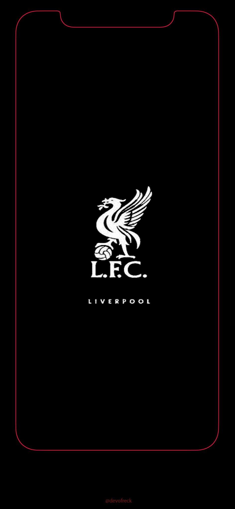 Liverpool iPhone X wallpaper