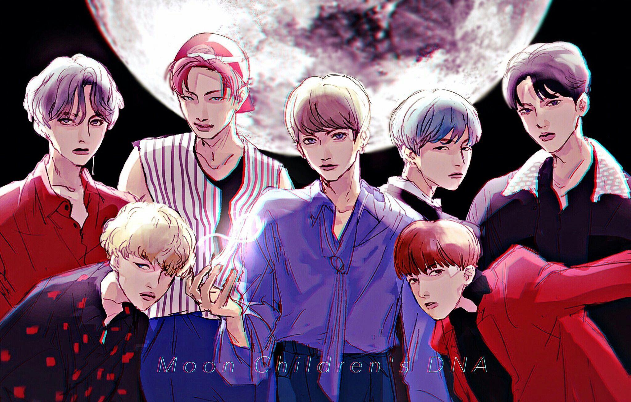 Free Wallpaper: Bts Anime Wallpapers Hd.