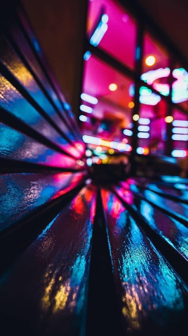 AMOLED. Neon wallpaper, Night photography