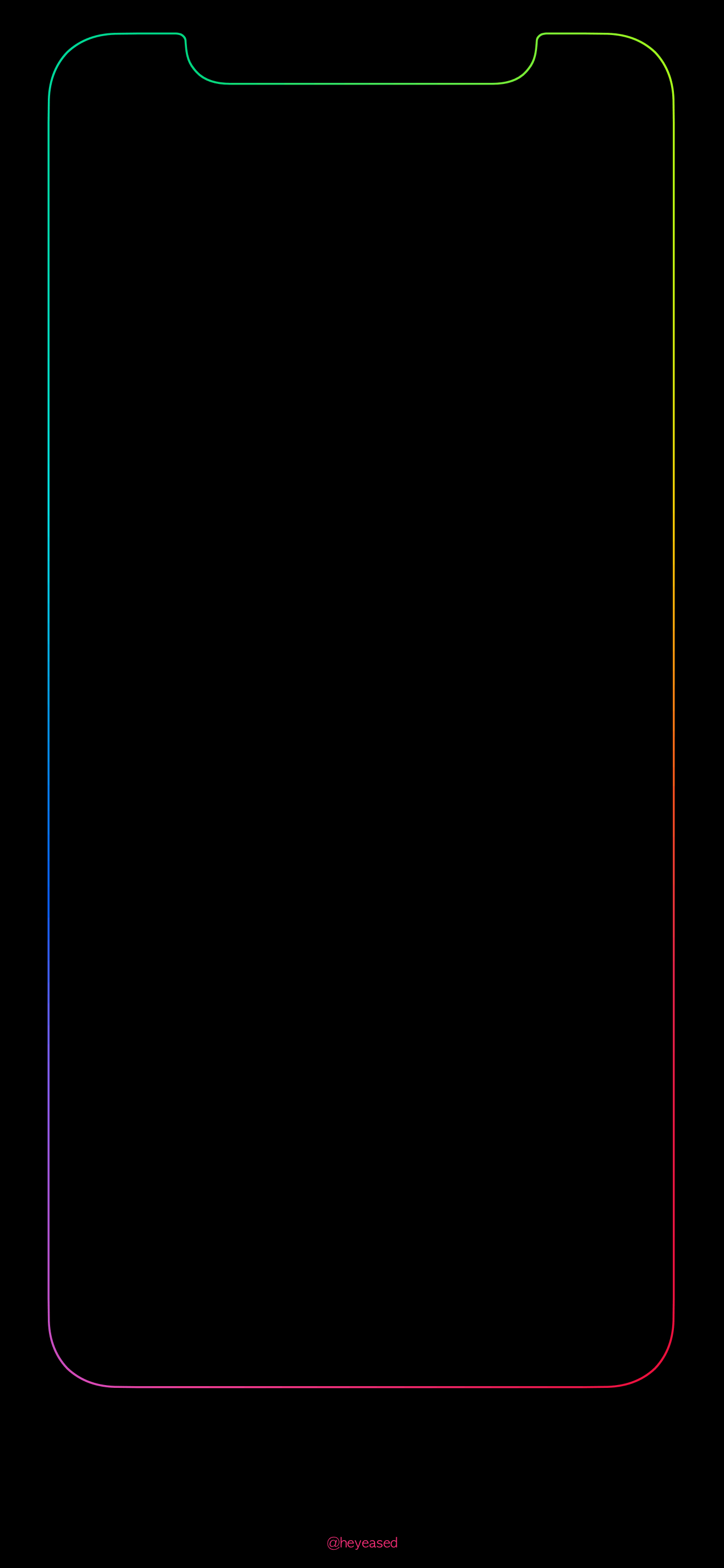 iPhone X OLED Wallpaper