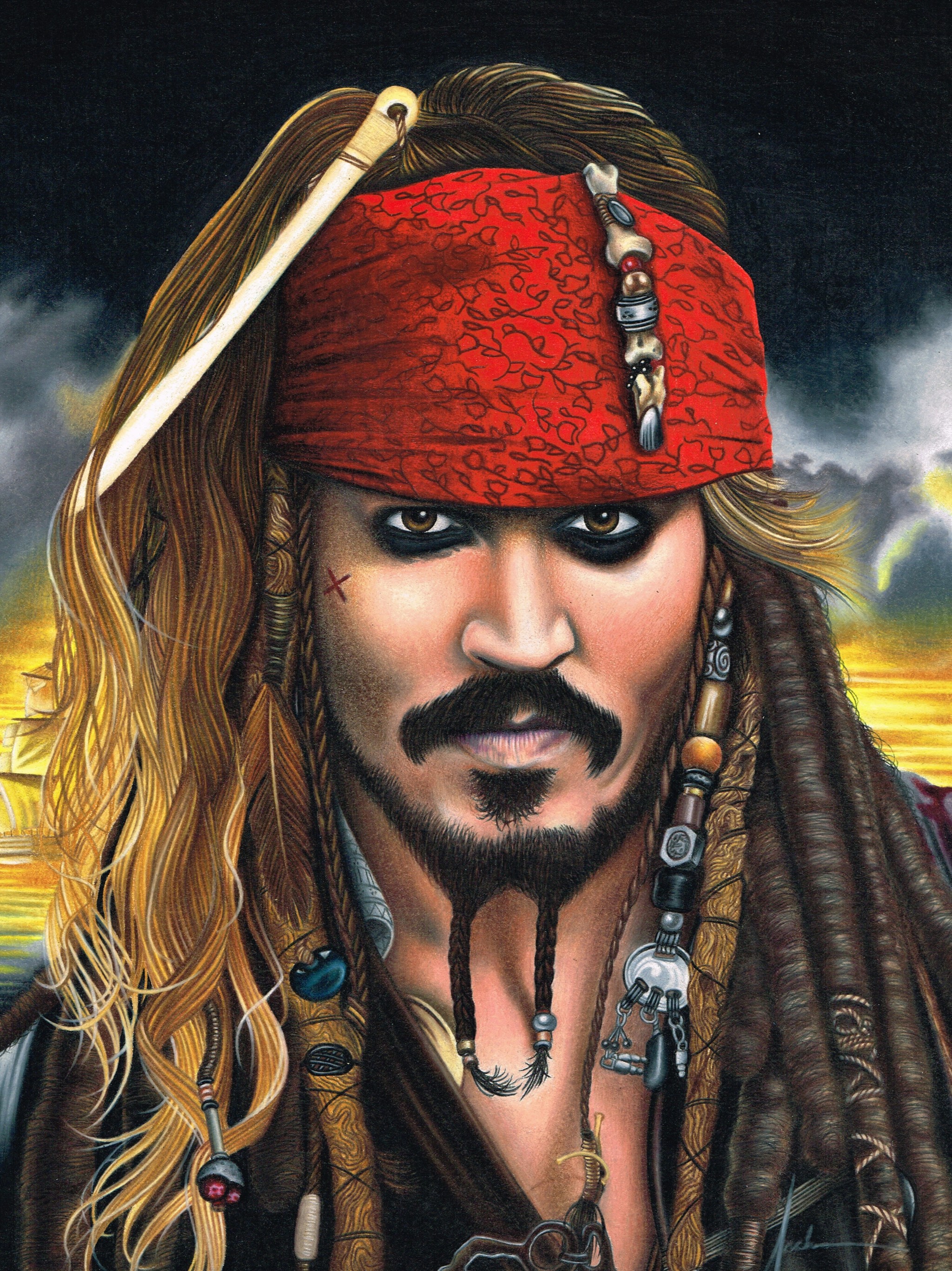 Download Captain Jack Sparrow Wallpaper
