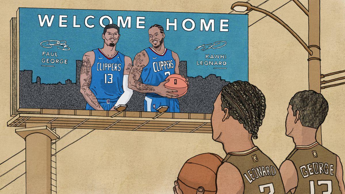 The Real L.A. Stories of Kawhi Leonard and Paul George
