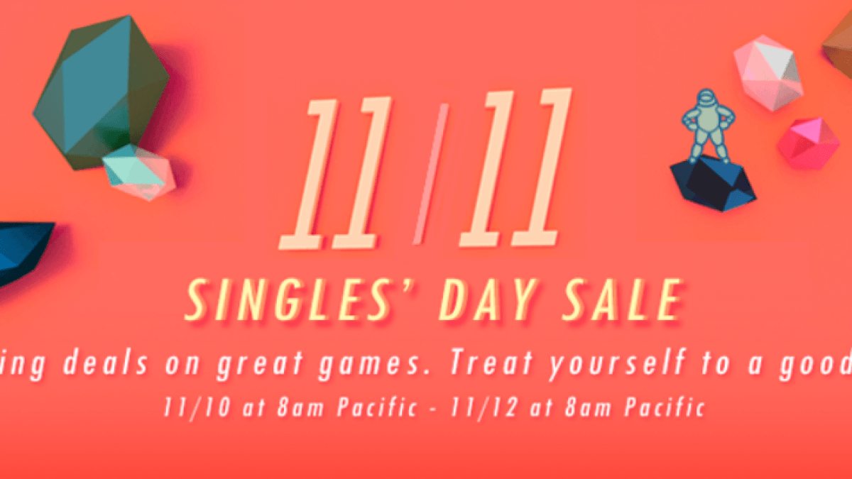 Steam is celebrating Single's Day with a big Sale